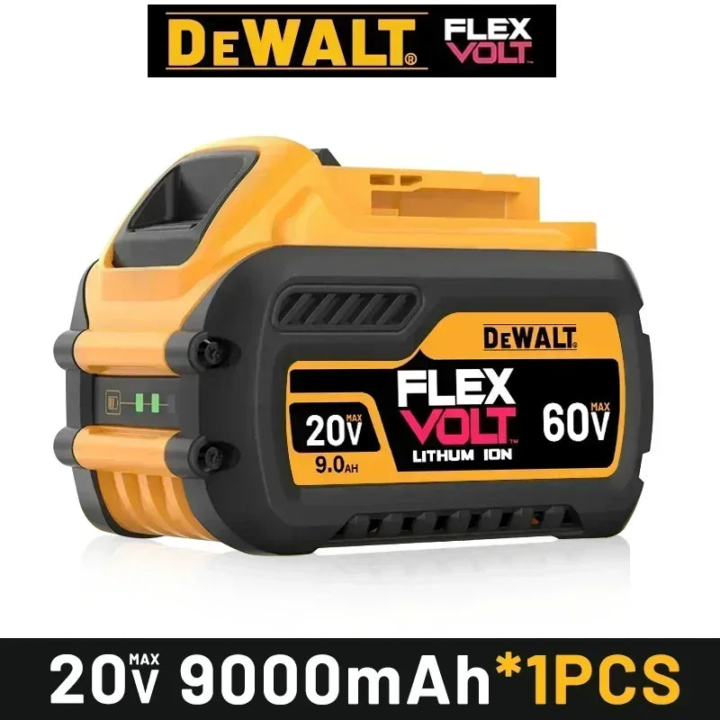DEWALT 9.0AH, 20V maximum 60V maximum lithium-ion battery, suitable for DCB204, DCB205, DCB206, DCB609, DCB184, DCB200 DeWalt
