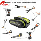 3Ah-12.8Ah 20V lithium battery for Worx WA3551 WA3551.1 WA3553 WA3641 WG629E WG546E WU268 WX678 WX550.9 WX550.2 WX550 worx Tools