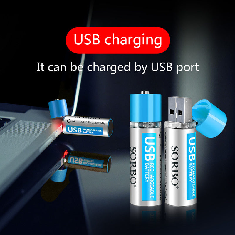 AAA Lithium Polymer Rechargeable Battery Set