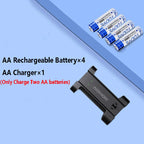 NOHON 1.5V AA 3600mWh/AAA 1300mWh Rechargeable Battery for Toy Game Console Mouse Remote Control Doorbell Blood Pressure Monitor