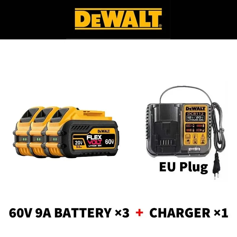 Original DEWALT 20V 5Ah Lithium Battery DCB805 with Full Protection & Long Lifespan Fast Charging 9Ah,6Ah,5Ah,2Ah High Capacity