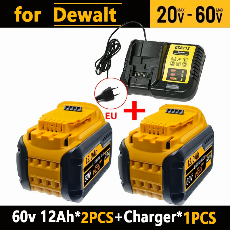 for DEWALT 18.0AH, 20V maximum 60V maximum lithium-ion battery, suitable for DCB204, DCB205, DCB206, DCB609, DCB184, DCB200