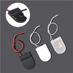5PCS Single Slot CR2032 CR 2032 Button Coin Cell Battery Holder Case Cover With ON-OFF Switch leads Wire 3V Battery Box