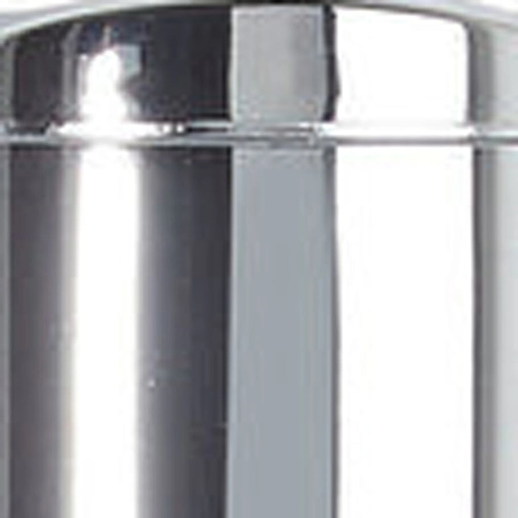 Silver Heavy Duty Plastic Three Chamber Wall Mount Soap Dispenser