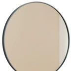 Metal Round Framed Bathroom Vanity Mirror