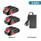 21V Rechargeable Lithium Battery,High Capacity Cordless Electric Power Tool Battery for Makita 18V Tool Replacement Battery