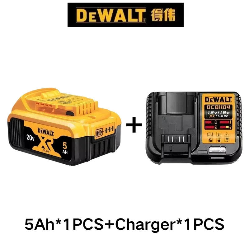 DEWALT original battery, 20V, 6AH, rechargeable lithium-ion battery, DEWALT，DCB115，DCB69 DCB118， Fast charging, tool battery 20V