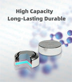 Panasonic 2-50PCS AG13 battery A76 LR44 357 SR1154 SR44 LR 44 1.5V Alkaline Batteries For Watch Calculator Toy Button Coin Cell