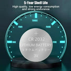 25pcs-500PCS Original  CR2032 CR 2032 3V Lithium Battery for Watch Calculator Clock Remote Control Toys Button Coins Cell