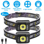 2Packs Rechargeable Motion Sensor