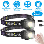 2Packs Rechargeable Motion Sensor