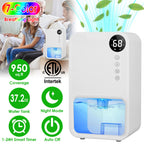37.2OZ Dehumidifier Indoor Portable Small Dehumidifier