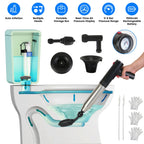Electric Toilet Plunger High Pressure Air Plunger Air Drain Blaster