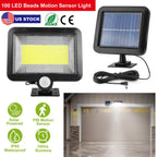 Solar Powered Wall Lights Outdoor 100 LED