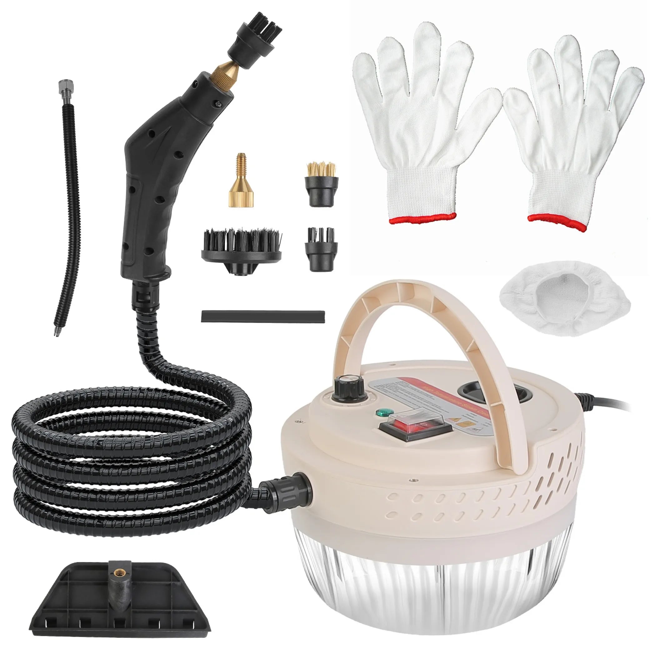 2500W Handheld High Temperature and Pressure Steamer Cleaner