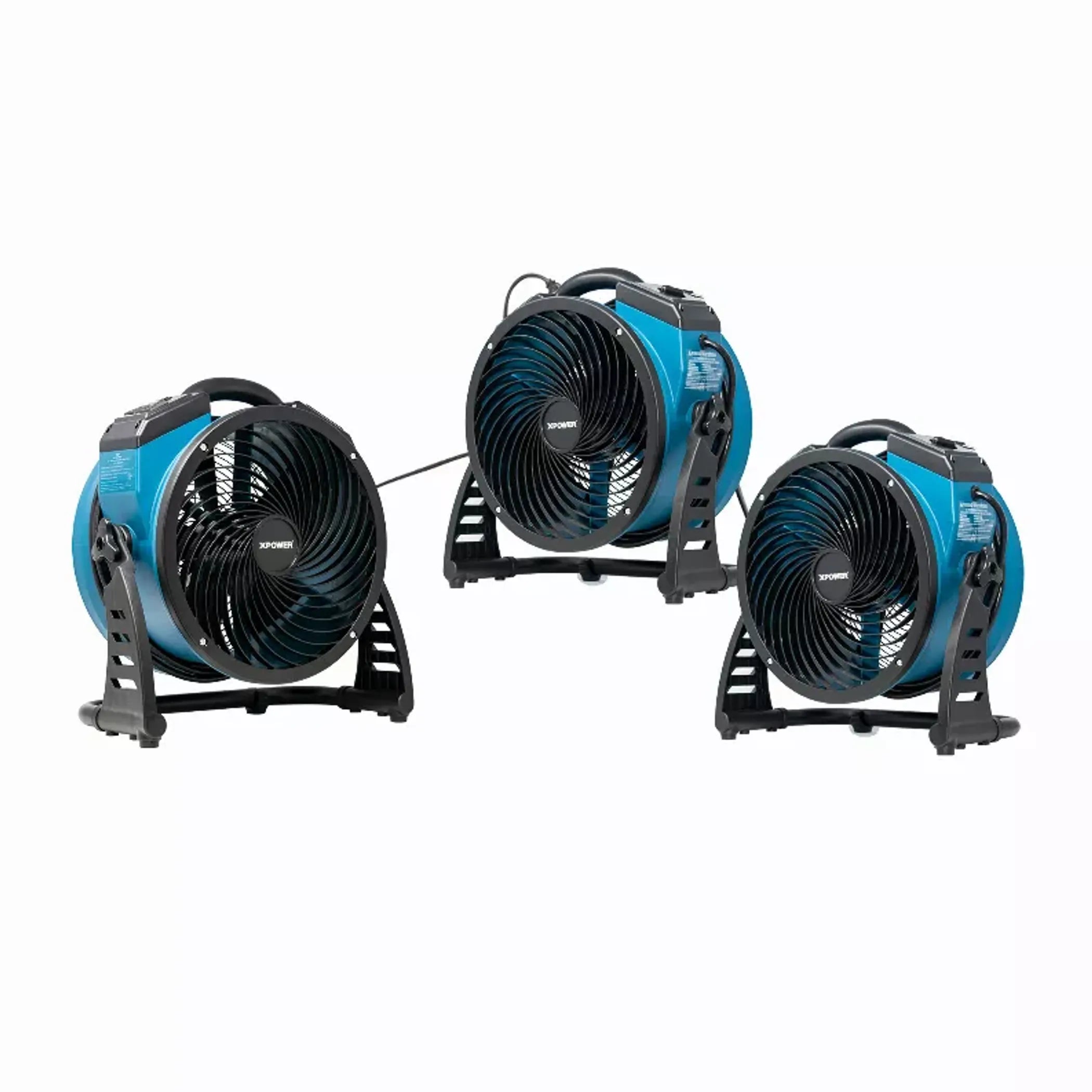 XPOWER 1560 CFM Variable Speed Pro 13" Brushless DC Motor Air Circulator Utility Fan