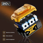 Original DEWALT 20V 5Ah Lithium Battery DCB805 with Full Protection & Long Lifespan Fast Charging 9Ah,6Ah,5Ah,2Ah High Capacity