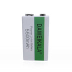 9V Multimeter Rechargeable Lithium-ion Battery