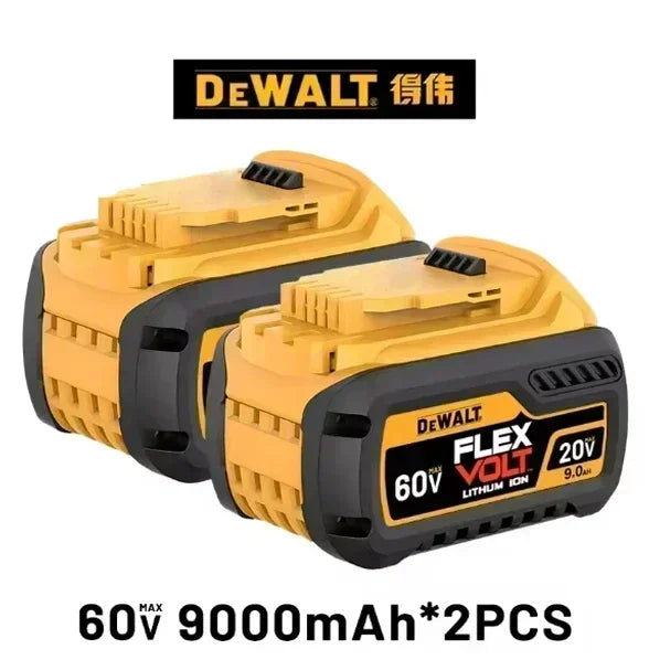 DEWALT 9.0AH, 20V maximum 60V maximum lithium-ion battery, suitable for DCB204, DCB205, DCB206, DCB609, DCB184, DCB200 DeWalt