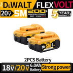 20V 6.0Ah MAX rechargeable lithium-ion battery can replace Dewalt 18/20V battery suitable for Dewalt tool DCF850 DCD796 DCF922