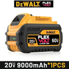 DEWALT 9.0AH, 20V maximum 60V maximum lithium-ion battery, suitable for DCB204, DCB205, DCB206, DCB609, DCB184, DCB200 DeWalt