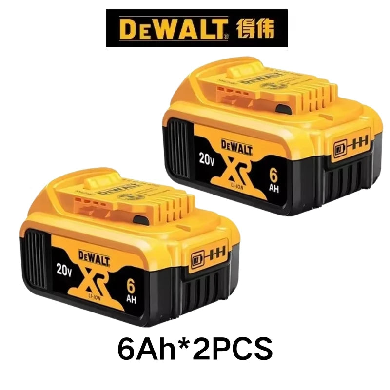 DEWALT original battery, 20V, 6AH, rechargeable lithium-ion battery, DEWALT，DCB115，DCB69 DCB118， Fast charging, tool battery 20V
