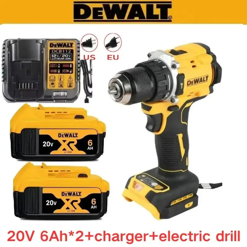 Original DEWALT 20V 5Ah Lithium Battery DCB805 with Full Protection & Long Lifespan Fast Charging 9Ah,6Ah,5Ah,2Ah High Capacity