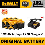 Original DEWALT 20V 5Ah Lithium Battery DCB805 with Full Protection & Long Lifespan Fast Charging 9Ah,6Ah,5Ah,2Ah High Capacity