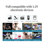 4 Slot Battery Charger For AAA/AA Rechargeable Batter Charger With LED Indicator Charger Cable For AA/AAA Ni-MH/Ni-Cd Batteries