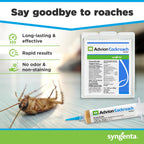 Advion Cockroach Gel Bait – German Roach Insect Pest Control, Roach Killer Gel for American, German and Other Major Cockroach Species, Indoor and Outdoor Use, 4 Tubes x 30 Grams with 4 Plungers and 4 Tips