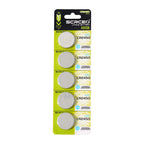 5PCS CR2016 CR2025 CR2032 CR2430 CR2450 3V Lithium Coin Cell Battery for Remote Controllers Garage Door Openers toys