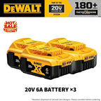 Original DEWALT 20V 5Ah Lithium Battery DCB805 with Full Protection & Long Lifespan Fast Charging 9Ah,6Ah,5Ah,2Ah High Capacity