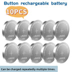 2-10PCS LIR2032 LIR2025 LIR2016 Rechargeable Battery CR2032 CR2025 CR2016  Lithium charging Can Replace CR2032 for watches