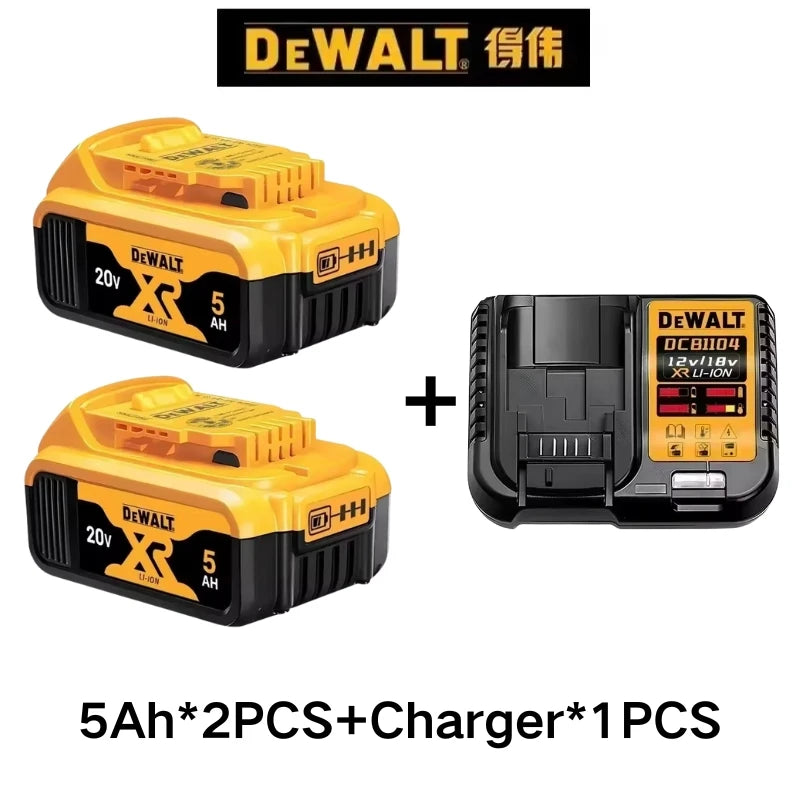 DEWALT original battery, 20V, 6AH, rechargeable lithium-ion battery, DEWALT，DCB115，DCB69 DCB118， Fast charging, tool battery 20V