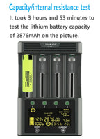 LiitoKala Lii-600 3.7V 3.85V Li ion 18650 1.2V 1.5V Ni MH AA AAA 3.2V/3.65V LiFePO4 Rechargeable Smart Repair LED Charger