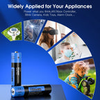 1.5V AA & AAA Lithium Ion Battery 2025 New Fast Charging Rechargeable Battery For Hunting Camera Remote Control Mouse SmartDoor