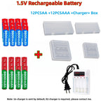 NEW 8800mAh/9800mAh Rechargeable Battery AA/AAA  Alkalinity Battery 1.5V AA/AAA Battery for Clocks Mice Computers Toys So on