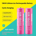 18650 Lithium Battery 37V Power Torch