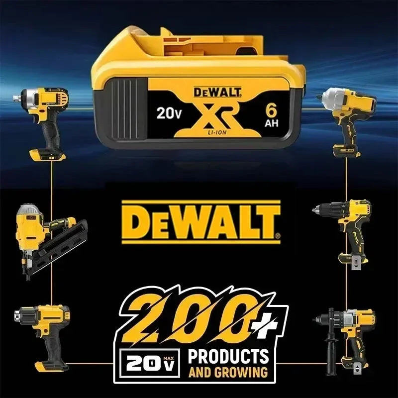 Original DEWALT 20V 5Ah Lithium Battery DCB805 with Full Protection & Long Lifespan Fast Charging 9Ah,6Ah,5Ah,2Ah High Capacity