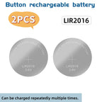 2-10PCS LIR2032 LIR2025 LIR2016 Rechargeable Battery CR2032 CR2025 CR2016  Lithium charging Can Replace CR2032 for watches