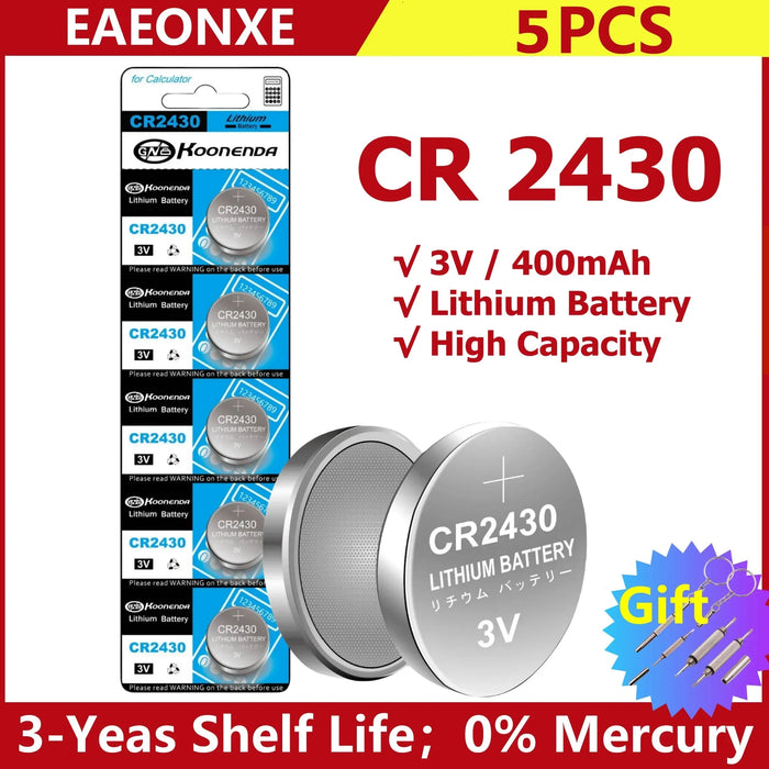 Coin and button cell batteries