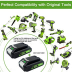 For Greenworks 24V 6.0Ah Lithium Battery for Greenworks 24V 48V Tools MO24B410 MO48L4211 HT24B210 21342