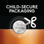 Duracell 2032 Lithium Battery, 2 Count (Pack of 1), Compatible with AirTag, Child Safety Features, Key Fob, CR2032 3V Cell
