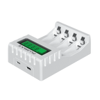PUJIMAX 4 Slots 1.2V Smart Battery Charger LCD Display For AA/AAA NiCd NiMh Rechargeable Battery Portable Fast Charging Adapter