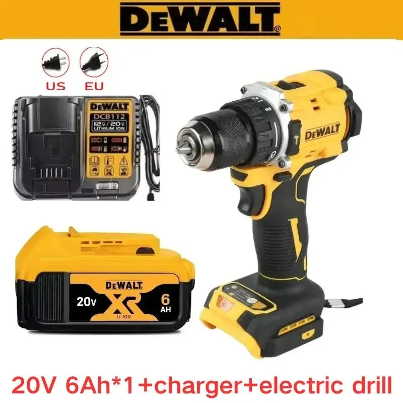 Original DEWALT 20V 5Ah Lithium Battery DCB805 with Full Protection & Long Lifespan Fast Charging 9Ah,6Ah,5Ah,2Ah High Capacity