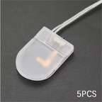 5PCS Single Slot CR2032 CR 2032 Button Coin Cell Battery Holder Case Cover With ON-OFF Switch leads Wire 3V Battery Box