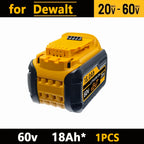 for DEWALT 18.0AH, 20V maximum 60V maximum lithium-ion battery, suitable for DCB204, DCB205, DCB206, DCB609, DCB184, DCB200
