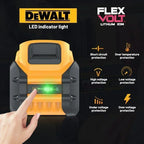 DEWALT 9.0AH, 20V maximum 60V maximum lithium-ion battery, suitable for DCB204, DCB205, DCB206, DCB609, DCB184, DCB200 DeWalt