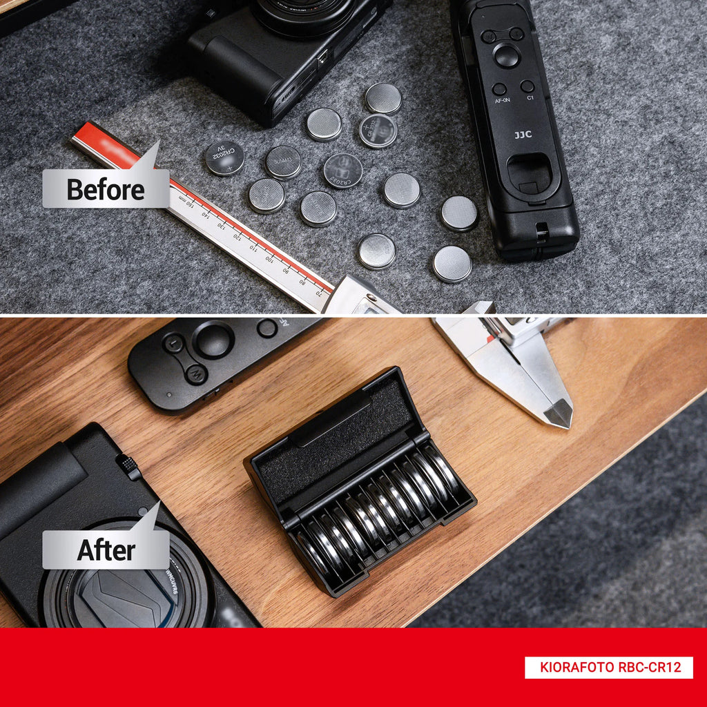 2/4 Pack Upgrade Coin Cell Battery Organizer for 24/48 x CR2032/CR2025/CR2016 Batteries， Allow to fit in Standard D Battery Slot