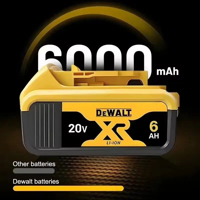 DEWALT original battery, 20V, 6AH, rechargeable lithium-ion battery, DEWALT，DCB115，DCB69 DCB118， Fast charging, tool battery 20V